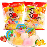 喜之郎多味什锦果冻乳酸果冻360g袋装夏季清凉儿童零食美味小吃 什锦味果冻360gX1包
