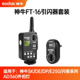 神牛（Godox） 神牛威客FT-16引闪器 影棚室机顶闪光灯摄影器材触发器无线遥控 发射器+接收器 FT-16 一套