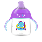 新安怡（AVENT） 飞利浦卡通企鹅杯学饮杯训练水杯防漏带手柄软嘴鸭嘴杯SCF751/12