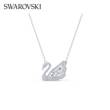 施华洛世奇（SWAROVSKI）Swan优雅天鹅项链女吊坠轻奢送女友老婆女 125周年纪念款镀白金色 5514421