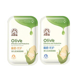 加菲猫橄榄优护婴儿玉米爽身粉60g*2包袋装 新生儿童宝宝痱子玉米粉补充 爽身粉2袋