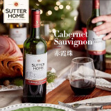 舒特家族赤霞珠干红葡萄酒美国原瓶进口红酒750ml单支年份随机