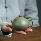 尊壶宜兴紫砂壶绞泥西施壶紫砂手工紫砂泡茶壶功夫茶具豆青砂西施壶 绞泥西施壶 180ml