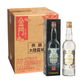 金门高粱酒 白金龙58度600ml【六瓶箱装】高度清香型纯粮食白酒送礼可泡药酒 58度 600mL 6瓶