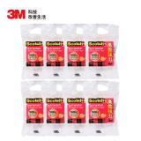 3M 思高 胶带 高效强力透明胶带 500-QS 18mm×15m 8卷装