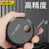 得力（deli）卷尺5米3米尺子圈尺高精度钢卷尺盒尺不锈钢加厚加硬钢尺 居家款3米钢卷尺【宽16mm】