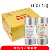 新品上市山东特产青岛金特全麦白啤原浆啤酒1LX12听包邮量多优 混拼一升黄啤原浆6桶白啤原浆6桶整箱