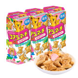 乐天（LOTTE） 小熊饼干 泰国进口儿童夹心考拉195g家庭装饼干小吃零食 草莓味（增量版）214.5g*3盒