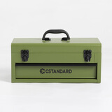 Gstandard美式131X金属家用工具商用收纳盒储物盒军绿色