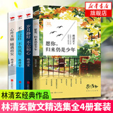 林清玄散文集全4册 愿你归来仍是少年+岁月静好不忘初心+不恋过往不负流年+心外无物随遇而安 新华正版