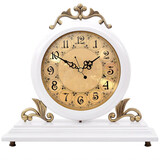 凯恩斯（KAIENSI） 立体钟欧式创意坐钟现代客厅木质座钟时尚卧室台钟摆件复古钟表 1817D大号【双面座钟】静音机芯