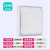 多美方 冷库专用led防爆灯防水防潮耐低温低压灯具一体式椭圆方形壁灯 led冷库灯一体式方形+25W-220V