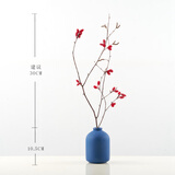 美学黑客 干花花束莫兰迪花瓶北欧干花装饰桌子摆件清新插花卧室森系干花 山捻枝含瓶