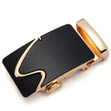 NXD 男士皮带头情人节头合金卡槽滑道腰带单扣头配件3.5cm带身裤带男 款式H 0cm 不包含带身