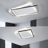 冠慕灯具套餐客厅大灯三室两厅吸顶灯饰组合轻奢现代简约风格餐厅照明 套餐1(一室一厅) 自己安装