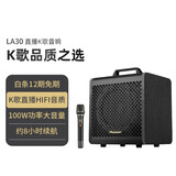 先锋（Pioneer） 家庭KTV无线蓝牙音箱乐器音箱手提便携户外音响大音量广场舞k歌唱歌家用专业配麦克风 配单麦【内置声卡-蓝牙】重6.2kg 标配