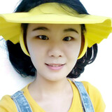 爱在此刻儿童洗头帽防水护耳宝宝洗发帽加大成年人老人孕妇可用洗头神器 黄色