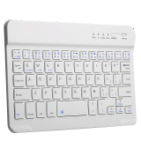 平板键盘无线蓝牙键盘 黑白随机发 安卓苹果通用 仅作赠品不单卖 白色蓝牙键盘【入仓】
