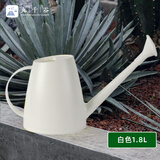 九千谷浇花水壶浇花 1.8L洒水壶塑料淋水壶养花浇水器浇花洒壶白色9295