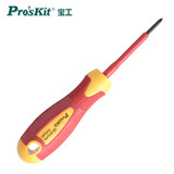 宝工（Pro'sKit）VDE 1000V绝缘起子电工专用 强磁绝缘螺丝刀维修工具 9SD-810系列 9SD-810-P0