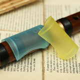 蓼风笛膜专业演奏竹笛膜套装送液体胶收纳盒笛子专用笛膜胶固体胶配件 5个笛膜保护套(CDEFG调，备注)