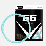 威臣（VENSON）羽毛球拍线BG66高弹炫音打感扎实0.66mm日本进口控球进攻耐打线 BG66高弹线（青色）