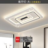 简东【包安装】广东中山灯具现代简约客厅吸顶灯2025新款全屋套餐组合 客厅灯-三色【110*70*6cm】