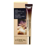 欧莱雅（LOREAL） 金致臻颜奢养活肤水精华洁面乳乳液面霜 松露奢养肌活修护眼霜15ml