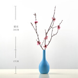 美学黑客 干花花束莫兰迪花瓶北欧干花装饰桌子摆件清新插花卧室森系干花 樱花含瓶