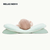 RELAX NOVV舒乐时定型枕新生儿0-1岁纠正防偏扁头型0-18个月宝宝婴儿枕矫正 M1 星系绿 0-12月+头部调整垫