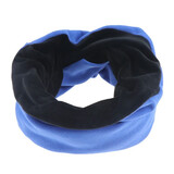 赛风冬季围脖脖套男女户外骑行加绒加厚多脖套防寒面罩抓绒套头脖套 【加绒款】宝蓝色