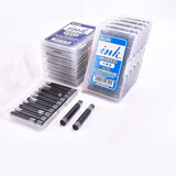 白雪（snowhite） 钢笔小学生练字书法可擦墨囊儿童正姿卡通学习文具可换墨囊 黑色墨囊 10支