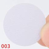 雅漫林三合一家具螺丝孔贴纸生态板钉眼贴21修补衣柜环美贴美纹贴 PC-003磨砂白 一张54个