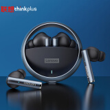 联想（Lenovo）LP60黑银色 真无线蓝牙耳机 入耳式跑步运动降噪游戏耳机 高颜值音乐耳机 手机通用