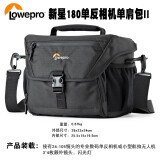 乐摄宝（Lowepro） 新星NOVA140/160/170/180/200 AW II 摄影包 单肩包 单反相机包 新星 180 （1机3镜1闪）黑色