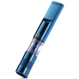 正牌（ZOBO）中/细双用清洗型微孔过滤嘴男女适用烟具ZB-360 礼盒套装创意 蓝色