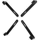 三策（HILLPORT） 14-32英寸电视配件显示器旋转可调升降桌面支架底座 显示屏桌夹底座万向旋转支架电视挂架AOC三星 无孔显示器专用配件（19-27英寸无安装孔显示器）