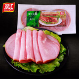 双汇培根（生制）240g/袋营养培根早餐家用三明治猪肉纯瘦肉火腿切片 火腿圆切片150g*1袋