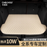车丽友（CHELIYOU）定制汽车后备箱垫适用于亚洲龙宝来缤瑞智跑比亚迪唐汉秦元宋Plus