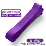 MF弹力带健身抗阻力量训练引体向上助力拉力带弹力绳男士练胸肌练腿 【进阶款】50KG/110磅/无花果紫