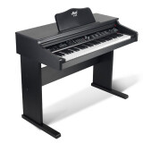 美乐斯电子琴61键液晶显示多功能专业教学成人儿童小学生通用乐器 9929黑色+琴凳+礼包