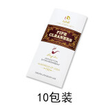 Lafulilafuli烟斗清洁通条 精选纯棉烟斗清洁条100条带金属通针 10包