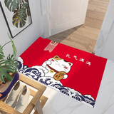 入户门地垫防滑吸水除尘脚垫水晶绒垫子门口龙年团购礼品 元气满满 40cm*60cm 1件数 不包边