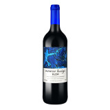 法国进口红酒 圣摹干红葡萄酒 原瓶进口 整箱进口波尔多AOP红酒 靛蓝红酒（750ml*1）