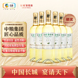 长城 特选5霞多丽干白葡萄酒 750ml*6瓶 整箱装