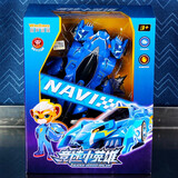 猪猪侠之竞速小英雄5赛车玩具赤焰烈虎汽车模型雷速音豹变形车男  竞速小英雄系列-雷速音豹