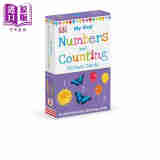DK认读卡：数字（无触摸）My First Numbers 亲子英文英语学习卡片3~6岁英文原版