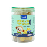 天然世家融化朵朵酥饼干糕点小包装磨牙零食罐装送宝宝儿童辅食电子食谱 蓝莓味