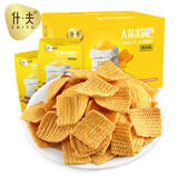 什夫大黄米锅巴烤肉味208g（共5包）儿童零食小包装办公室休闲零食