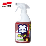 SOFT99日本进口皮革清洁护理剂 汽车内饰真皮座椅沙发清洁剂保养剂500ml